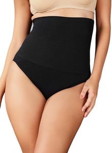 Clovia Women's Tummy Tucker with Silicon Grips (SW0009P13_Black_L/XL)