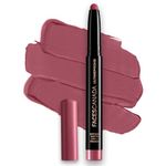 FACES CANADA Ultime Pro HD Intense Matte Lipstick + Primer - Scandalous (Nude), 1.4g | 9HR Long Stay | Flawless HD Matte Finish | Intense Color | Lightweight | Smooth Glide | Primer Infused