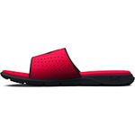 Under Armour Men's Ignite 7 Slide Sandal, (600) Red/Black/Black, 11