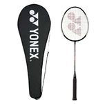 Yonex GR 303 Aluminium Blend Badminton Racquet with Full Cover (Black)