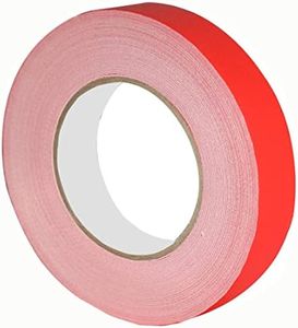 QILIMA Gaffers Tape 1" X 60 Yards Per Roll Professional Grade Premium Gaffer, Multifunctional Red Gaffer Tape,Gaff Tape Without Residue,Easy to Tear