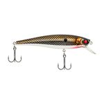 Berkley Crankbait Hard Fishing Lures, Black Silver, 3 1/2 Inch - 3/8 oz