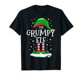 The Grumpy Elf Christmas Family Matching Xmas Group Funny T-Shirt