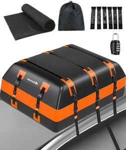 Abahub Soft Rooftop Cargo Carrier 30 Cubic Feet Car Roof Storage Bag SUV