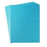 Bright Creations Blue Glitter Cards