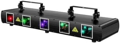 DJ Laser Lights, U`King 5 Beam Effe