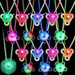 Ferreve Light Up LED Necklaces Glow