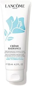 Lancôme​ Créme Radiance Cream-to-Foam Face Cleanser - Gently Cleanses Skin & Removes Makeup - With Rose & Lotus Flower Extract - 4.2 Fl Oz