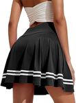 PINSPARK Women's Pleated Tennis Ski