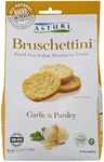 Asturi Bruschettini, Garlic and Parsley, 4.23 Ounce