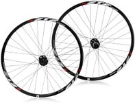 ZTZ 26"/27.5"/29" Mountain Bike Wheelset，Ultralight Aluminum Alloy Rim 32H High Strength Bike Wheels， Quick Release Disc Brake MTB Wheel Set， Compatible 7-12 Speed Cassette
