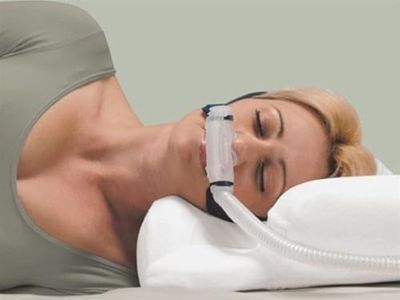 MARS WELLNESS Premium Pillow for Cpap Side and Stomach Sleepers - Comfort Memory Foam with Free Cover