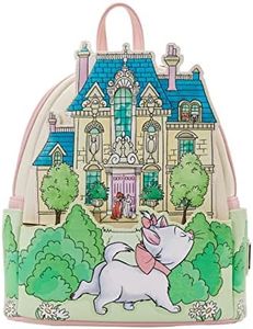 Loungefly The Aristocats (1970) - Marie House Faux Leather Mini Backpack, 10-Inch Height