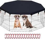 LAOZZ Dog Playpen Cover Sun/Rain Pr