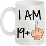 Funny 20th Birthday Gift idea, 11 oz Coffee Mug for Men and Women Turning 20 Years Old as a Joke Birthday Celebration Cup, Dishwasher and Microwave friendly. Best Gift for Mum, dad, Teacher or anyone