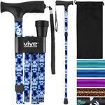 Vive Folding Cane - Foldable Walkin