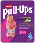 Huggies Pull-Ups, Trainers Day Nappy Pants for Girls - 2-4 Years, Size 5-6+ Pull Up Nappies (20 Training Pants) - Essential Pull-Ups for Easy Toilet Training - Learn Wet From Dry