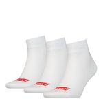 Levi's QUARTER, White, 35/38 (pack of 3)