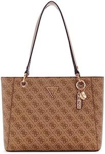 GUESS Noelle Small Noel Tote, Latte Logo, Latte Logo, One Size