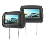Headrest Video Players, 2pcs 7in Wi