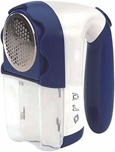 CAMRY CR 9606, CR9606, Fusselrasierer, mit Batterie-oder Netzbetrieb, mit Klingen aus Edelstahl, 1,5 W, 0 Dezibel, aus Polymer, Farbe: blau