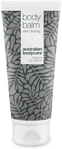 Australian Bodycare Body Balm for Women & Men 200ml | Tea Tree Oil Aftershave for Ingrown Hairs, Razor Bumps and Razor Burn | Immediate Relief after Shaving | Perfect for Body Hair Removal and Shaving