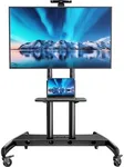PERLESMITH Mobile TV Stand for 55-9