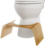 Squatty Potty Slim Teak Toilet Stoo