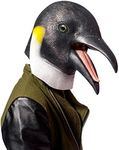 PartyHop - Penguin Mask - Halloween Latex Animal Mask