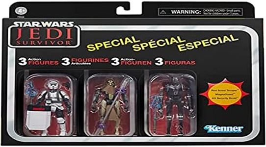Hasbro - Disney Star Wars Jedi Survivor: The Vintage Collection - 3 Action Figures Multipack (F5564)