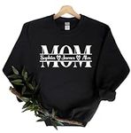 Custom Mama Sweatshirt with Kid Nam