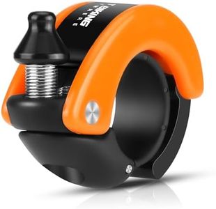 CYCLESPEED Bike Bell for Adults Kids Loud, 100dB Bicycle Bell for 22.2mm Handlebars，Aluminum Mountain Bike Horn for Electric Bike, Scooter