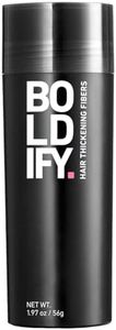 BOLDIFY Hair Fibers (56g) Fill In Fine and Thinning Hair for an Instantly Thicker & Fuller Look - Best Value & Superior Formula -14 Shades for Women & Men - DARK AUBURN