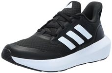 adidas Unisex-Kids Fortarun 3.0, Black/White/Black, 4