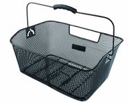 M-Wave BA-RM Wire Basket - Black