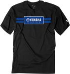 Factory Effex Unisex-Adult Yamaha Racing Stripes T-Shirt (Black, XX-Large) - 19-87208