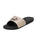 Puma Womens Cool Cat 2.0 Wns Space Gold-Black Slide - 6UK (39096501)