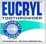 6 X Eucryl Smokers Tooth Powder Freshmint 50g