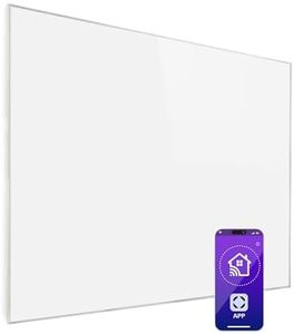 Klarstein Infrarotheizung mit Thermostat, 1200W Elektroheizung, Smart Home Infrarotheizung zur Wandmontage, IR mit IoT/WiFi App-Control, Feuchtraum Flach-Heizkörper, CO2-Freie Wand Heizung