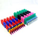 160pc Ultra High Temp Silicone Rubber Cap and Plug Kit for Powder Coating Custom Paint Supplies