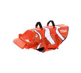 Outward Hound Fun Fish Extra Large Dog Life Jacket Life Preserver for Dogs, X-Large, Orange