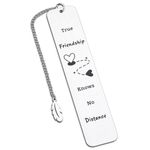 Long distance friendship Gifts for Best Friend Gifts for Women Going Away Gifts for Friends Birthday Gifts Graduation for Friend Bookmark Soul Sister Christmas Stocking Stuffers Women Friend Gift Idea