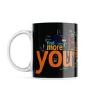 PUREZENTO Motivational Words 350 ml Coffee Mug|Coffee Mugs with Large Handles for Men,Women,Ceramic Mug for Coffee Tea Cocoa,Easy to Clean & Hold,for Morning Coffee,Birthday,Party