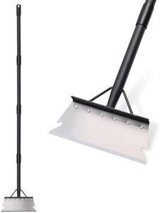 Garden Cleaning Shovel, Snow Shovel, Ice Scraper, 59 Inch Adjustable Handle Heavy Duty Garden Shovel Multifunctional Cleaning Shovel, for Lawn Edging, Scraping, Weed and Ice Removal