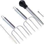 Stainless Steel Turkey Baster and P