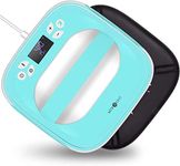 HTVRONT Heat Press Machine 10" x 10",Fast Heat-up Iron Press Heat for Sublimation and HTV Vinyl Shirt Press Machine for Hat, Bags, Heating Transfer Projects (Light Green)