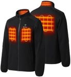 ORORO Upgraded Men's 4-Zone Fleece 