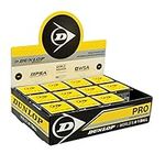 DUNLOP Pro Squash Ball 12-Pack Pro 