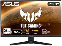 ASUS TUF Gaming 23.8” 1080P Monitor (VG247Q1A) - Full HD, 165Hz (Supports 144Hz), 1ms, Extreme Low Motion Blur, Adaptive-sync, FreeSync Premium, Shadow Boost, Speakers, Eye Care, HDMI, DisplayPort