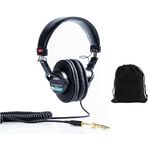 Sony Headphones MDR7506 Professional Large Diaphragm Headphone, Includes Storage Pouch